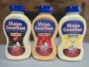 WOEBER'S MAYO GOURMET - SMOKY BACON-ROASTED CHIPOTLE-TOASTED GARLIC - 3 BOTTLES