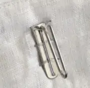 New! Pair PB Pottery Barn (Set of 2) Metal Slide Hook Drapery Curtain 1.5 Inch