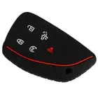 Silicone Remote Smart Key Fob Case Cover Skin For Chevrolet Silverado 22-24 xy