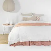 Bambury Everlasting Tufted Bed Coverlet Set-White