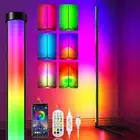 150CM RGB Floor Lamp Corner Light Stand LED Bluetooth Remote Control Streaming