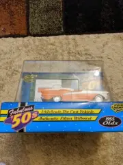 Road Champs O 1:43 1955 Oldsmobile Starfire 98 Convertible MIB 1996 w Billboard