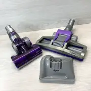 3 Dyson Attachments Pet Turbine - Zorb Groomer Brush - Low Profile Hard Floor
