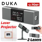 DUKA Digital Laser Angle Finder Casting Inclinometer Level Meter Protractor Tool