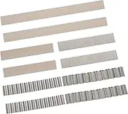 Homoyoyo 10pcs Flexible Wavy Blade Stainless Steel Clay Cutter Essential DIY Tools for Pottery Sculpting Crafting for Home and School Use