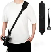 QUICK STRAP Camera Single Shoulder Belt Sling SLR DSLR Cameras Canon Sony Nikon