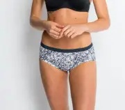 Bonds Ladies 83W Rattlesnake Print Cottontails Midi Brief Size 10 New