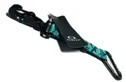 New Oakley Keychain Carabiner Claw Strap Lanyard Key Ring Green Camo Military
