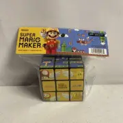 Super Mario Maker 30th Anniversary Puzzle Cube Wii U New