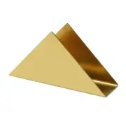 Napkin Holder for Tables Paper Organizer Freestanding Steel Tissue Holder Gold