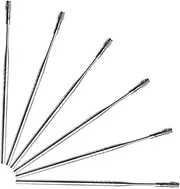 BCOATH 6Pcs Spiral Ear Wax Remover Stainless Steel Ear Cleaning Tools for Gentle and Removal Smooth Design for Comfort and Safety Durable Ear Spoon Kit