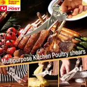 Heavy Duty Stainless Steel Kitchen Shears Ultra Sharp Poultry Scissors SHEAR AU