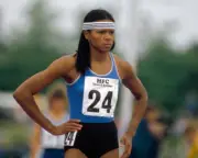 Great Britain sprinter and hurdler Gladys Taylor, circa May 1984 - Old Photo