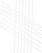 50pcs Plastic Round Tubes Lightweight Hollow Tubing for DIY Sand Table Projects for Crafting Architectural Models and Arts