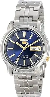 [SEIKO] Men's SNKL79 Automatic Stainless Steel Watch, Blue, casual