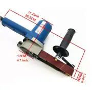 30X533 6-Speed Adjust Electric Belt Sander Machine Angle Grinder Polisher Tool
