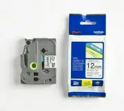 Genuine Brother TZe-231P Touch Label Tape 12mmx8m Black on White Laminated Tape