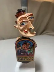 Lost Coast Brewery Downtown Brown Eureka CA Beer Tap Handle Picasso