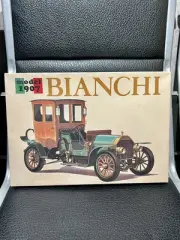 Former Bandai Bianchi Model 1907 Plastic Car Showa Retro 1/16