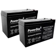 NEW 2pc 12V 7Ah SLA Battery WB1270F2 For WKA12-7F, UB1270, PS1270 FREE USA SHIP