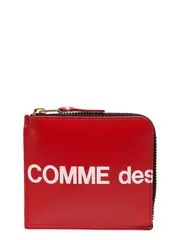 [COMME des GARCONS WALLET] 大號標誌 L 拉鍊錢包