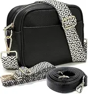 [Lily England] Crossbody Bags for Women - Vegan Leather Crossbody Handbag with an Adjustable Wide Strap and Chain - Versatile Over the Shoulder Bag for Women: The Ultimate Ladies' Cross Body Bag