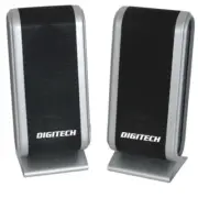 Digitech Plug and Play Functionality USB Powered PC Speakers