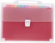 COHEALI Accordion File Organizer Expanding Folder with Document Storage for Office Home School Supplies Neat Portable Document Binder
