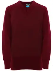 Maroon Wool Pullover