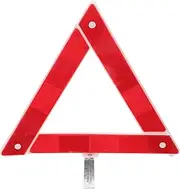 PAMINGONO 2pcs High Visibility Roadside Kit Foldable Reflective Warning Triangles with Stable Tripod Base for Vehicle Safety Tool for Car Supplies