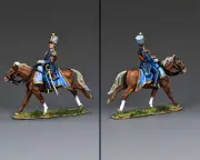 KING & COUNTRY THE AGE OF NAPOLEON NA441 FRENCH GALLOPING AIDE DE CAMP MIB