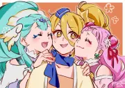 Anime hug tto precure cure toile kagayaki homare Playmat Gaming Mat