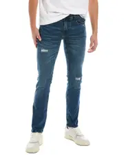 Cavalli Class Medium Blue Straight Jean