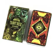 Universal Monsters Tarot Deck Mini. Full 78 Card Mini Deck Classic Monsters