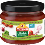 Mission Mild Salsa Chunky 300g