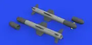Eduard 648619 1/48 Aircraft- AGM84D Harpoon (Decals, Photo-Etch & Resin)
