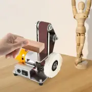 Xuthusman Mini Belt Sander - Electric Bench Grinder Sanding Machine, 7 Adjust...