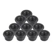 10 Pcs Universal CNC Machined Metal Wheel Lock Nut For 1/10 Scale RC Mo HR