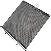 HOODANCOS Household Kitchen Window Shade Nail Suction Cup Sun Block Roller Blind UV Protection Dot Pattern for Skylights and Home Decor