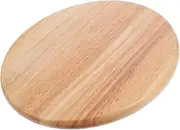 GAROZATION Natural Wooden Stool Seat Replacement Surface for Home Restaurant and Cafe Use Easy to Clean Versatile Design Sturdy Solid Wood Construction