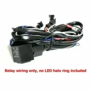 Angel Eye Halo Rings LED CCFL Relay Harness Wiring for BMW Land Rover VW