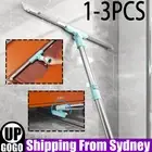 1-3pcs Floor Squeegee Wiper Broom Floor Tile Bathroom/Kitchen Clean Long Handle