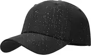 [Malaxlx] Waterproof Baseball Cap for Men Women Breathable UPF50+ Sport Outdoor Caps Quick Dry Adjustable Rain Hat