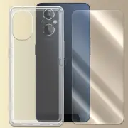Anti-Scratch 9H Screen Protector+Dustproof TPU Case for OnePlus Nord N20 5G NEW