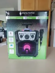 Singing Machine - Fiesta Go, Bluetooth Speaker, PA and Portable Karaoke