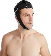 Neck Exercise Harness | Neck Training Head Harness with Adjustable Strap for Neck Exercise,Adjustable Neck Training Strap, Advanced Adjustable Head and Chin Strap, Weight Lifting Chin