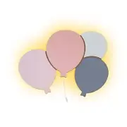 Adorable Decorations LED Night Light - Nursery Decor - {Blue Balloons} Baby Boy