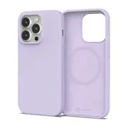 REDEFINE Liquid Silicone Case Cover with Magnetic Ring for iPhone 16 Pro Magsafe - Lilac Purple