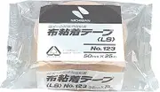 Nichiban Cloth Tape, 123LW-50, Ochre