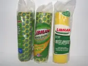 Set of 3 Libman Nitty Gritty Roller Mop Refills 2 with Cleaning Pads 1 Sponge (o